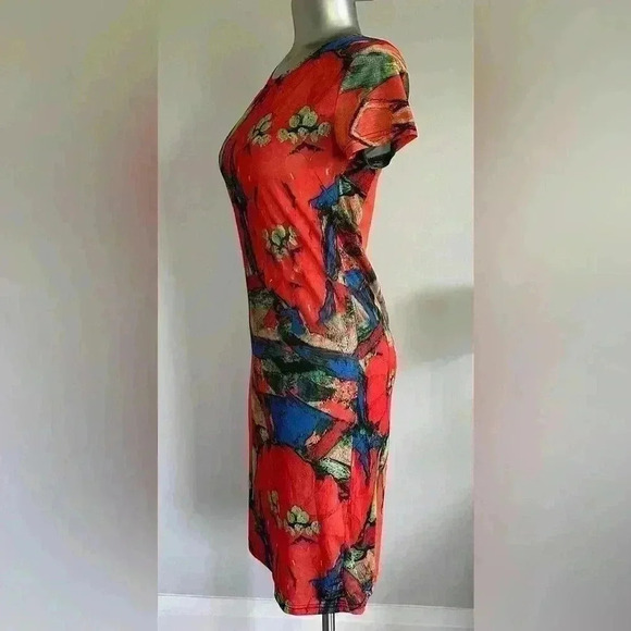 FREE ✅Women’s Graphic T  Shirt Dress - Picture 4 of 14